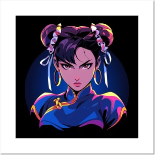 chun li Posters and Art